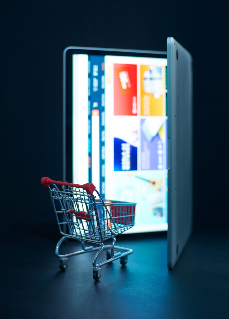 Digital E-Commerce Shopping Concept